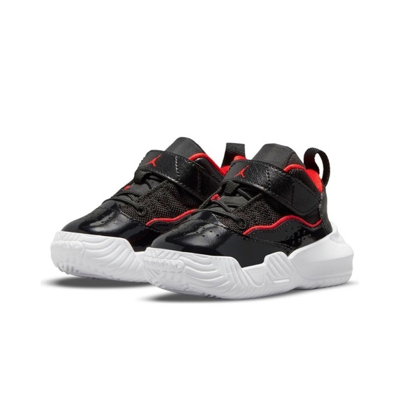 Nike Other - Nike Air Jordan Stay Loyal Black Red Bred DC7231-001 Toddler Baby Shoes 5C